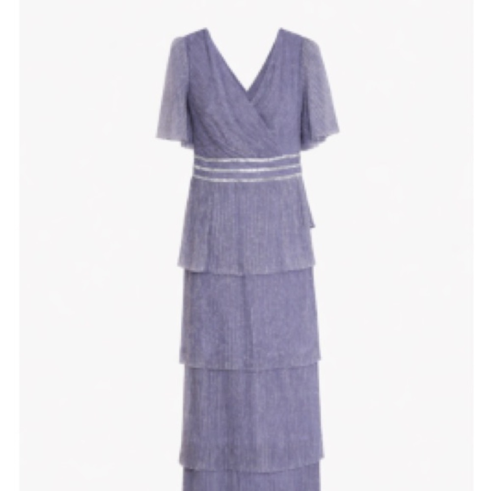 Elegant Purple Evening Dress